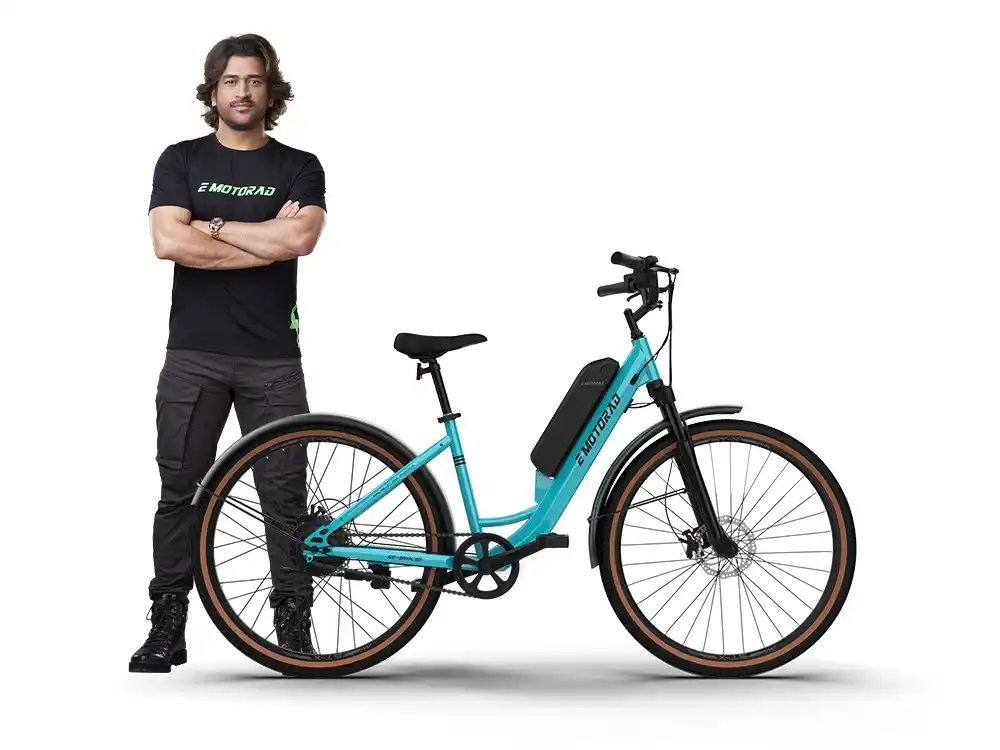 EMotorad ST-X electric bike with strong tires