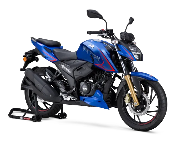 Dual-channel ABS of the TVS Apache RTR 160 4V